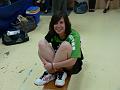 Stephanie AMIOT qui prend la pose